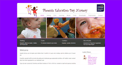 Desktop Screenshot of phoenixeducationdaynursery.co.uk